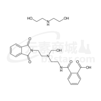 o-[[[2-[[2-(1,3-dihydro-1,3-dioxo-2H-isoindol-2-yl)ethyl](hydroxymethyl)amino]ethyl]amino]carbonyl]benzoic acid, compound with 2,2'-iminodiethanol (1:1)