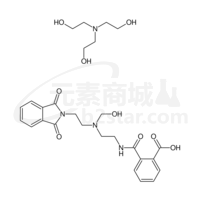 o-[[[2-[[2-(1,3-dihydro-1,3-dioxo-2H-isoindol-2-yl)ethyl](hydroxymethyl)amino]ethyl]amino]carbonyl]benzoic acid, compound with 2,2',2''-nitrilotriethanol (1:1)