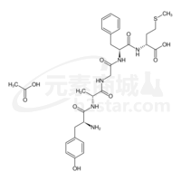 D-ala2,D-met5-enkephalin acetate