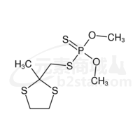 O,O-dimethyl S-[(2-methyl-1,3-dithiolan-2-yl)methyl] phosphorodithioate