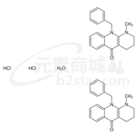 Benzo[b][1,8]naphthyridin-5(1H)-one,2,3,4,10-tetrahydro-1-methyl-10-(phenylmethyl)-, hydrochloride (1:1)