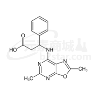 Benzenepropanoic acid, b-[(2,5-dimethyloxazolo[5,4-d]pyrimidin-7-yl)amino]-