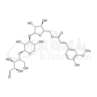 O-(5-O-(feruloyl)-alpha-arabinofuranosyl)-(1-3)-O-beta-xylopyranosyl-(1-4)-xylopyranose