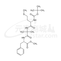 t-butyloxycarbonyl-methionyl-aminobutyryl-phenylalanine methyl ester