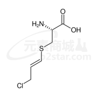 S-[(1E)-3-chloroprop-1-en-1-yl]-L-cysteine
