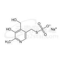 sodium S-{[5-hydroxy-4-(hydroxymethyl)-6-methylpyridin-3-yl]methyl} sulfurothioate