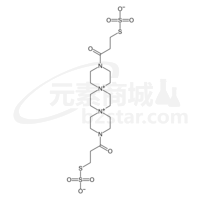 S,S'-[3,12-diaza-6,9-diazoniadispiro[5.2.5.2]hexadecane-3,12-diylbis(3-oxopropane-3,1-diyl)] bis(thiosulfate)