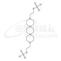 S,S'-(3,12-diaza-6,9-diazoniadispiro[5.2.5.2]hexadecane-3,12-diyldiethane-2,1-diyl) bis(thiosulfate)