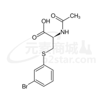S-(3-bromophenyl)mercapturic acid