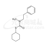 S-cyclohexyl methyl(2-phenylethyl)carbamothioate