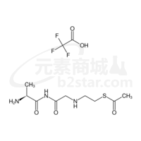 S-(2-{[2-(L-alanylamino)-2-oxoethyl]amino}ethyl) ethanethioate trifluoroacetate