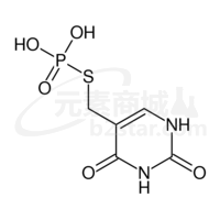 S-[(2,4-dioxo-1,2,3,4-tetrahydropyrimidin-5-yl)methyl] dihydrogen phosphorothioate