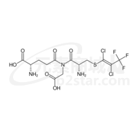 S-(1,2-dichloro-3,3,3-trifluoro-1-propenyl)glutathione