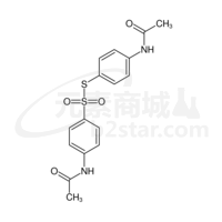 S-[4-(acetylamino)phenyl] 4-(acetylamino)benzenesulfonothioate