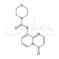S-(4-Oxo-4H-pyrido(1,2-a)pyrimidin-9-yl) 4-thiomorpholinecarbothioate