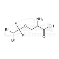 S-(2,2-dibromo-1,1-difluoroethyl)-L-cysteine
