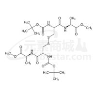 S,S'-bis(tert-butyloxycarbonyl-cysteinylalanine methyl ester)