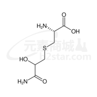 S-(3-amino-2-hydroxy-3-oxopropyl)-L-cysteine