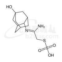 S-{(2Z)-2-amino-2-[(5-hydroxytricyclo[3.3.1.1~3,7~]dec-2-yl)imino]ethyl} hydrogen thiosulfate