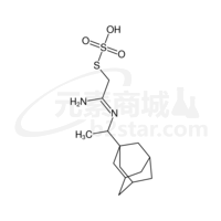 S-{(2Z)-2-amino-2-[(1-tricyclo[3.3.1.1~3,7~]dec-1-ylethyl)imino]ethyl} hydrogen thiosulfate