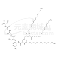 S-[2,3-bis(hexadecanoyloxy)propyl]-N-hexadecanoyl-L-cysteinyl-L-asparaginyl-L-serylglycylglycyl-L-serine