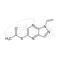 S-(1-ethenyl-1H-pyrazolo[3,4-b]pyrazin-5-yl) ethanethioate