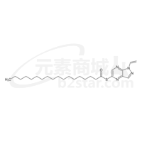 S-(1-ethenyl-1H-pyrazolo[3,4-b]pyrazin-5-yl) octadecanethioate