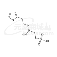 S-[(2Z)-2-amino-2-{[2-(thiophen-2-yl)ethyl]imino}ethyl] hydrogen sulfurothioate