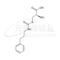 S-N-(3-phenylpropyl)(thiocarbomoyl)-L-cysteine
