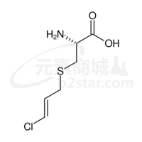 S-[(2E)-3-chloroprop-2-en-1-yl]-L-cysteine