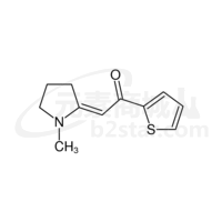 Ethanone, 2-(1-methyl-2-pyrrolidinylidene)-1-(2-thienyl)-, (E)-