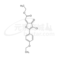 ethyl (2E)-[4-chloro-5-(4-ethoxyphenyl)-3-oxofuran-2(3H)-ylidene]ethanoate