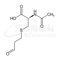 S-(3-oxopropyl)-N-acetylcysteine