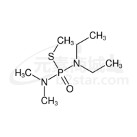 S-methyl N,N-diethyl-N',N'-dimethylphosphorodiamidothioate