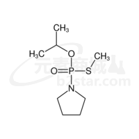 S-methyl O-propan-2-yl pyrrolidin-1-ylphosphonothioate