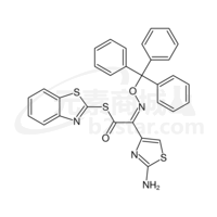 (Z)-2-(2-氨基噻唑-4-基)-2-三苯甲氧亚氨基乙酸(2-巯基苯并噻唑)酯