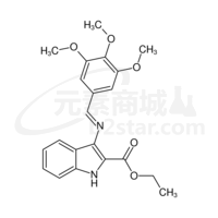 ethyl 3-{[(E)-(3,4,5-trimethoxyphenyl)methylidene]amino}-1H-indole-2-carboxylate