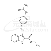 ethyl 3-({(E)-[4-(acetylamino)phenyl]methylidene}amino)-1H-indole-2-carboxylate