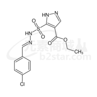 ethyl 5-{[(2E)-2-(4-chlorobenzylidene)hydrazinyl]sulfonyl}-1H-pyrazole-4-carboxylate