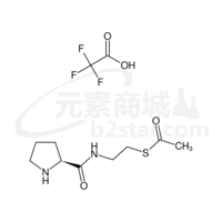 S-[2-(L-prolylamino)ethyl] ethanethioate trifluoroacetate