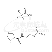 S-(2-{[(4R)-1,3-thiazolidin-4-ylcarbonyl]amino}ethyl) ethanethioate trifluoroacetate