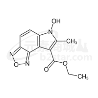 ethyl 6-hydroxy-7-methyl-6H-[1,2,5]oxadiazolo[3,4-e]indole-8-carboxylate