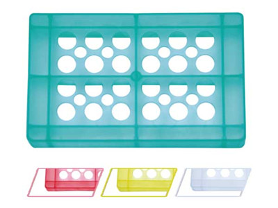 可悬浮微型管架，红色