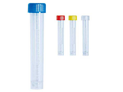 样品管，10 ml，红色盖，可立底