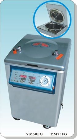 不锈钢立式电热蒸汽灭菌器YM50FG